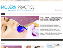 Tablet Screenshot of modernpractice.org